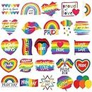 80 Pcs Rainbow Temporary Tattoos, 10 Sheets Pride Tattoos Gay Pride Tattoos Waterproof Rainbow Flag Tattoo Stickers for Pride Equality Parades and Celebrations