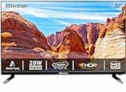 XElectron 80 cm (32 inch) Frameless Series HD Ready Smart Cloud LED TV 32XETV (2023, Black)