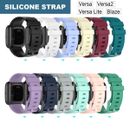 Fitbit Versa 2 Watch Repacement Silicone Sport Fitness Band Strap Wristband Lite