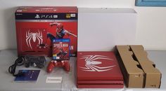 Sony PlayStation 4 (PS4) Pro Spiderman Edition - 1TB Bundle *BOXED/COMPLETE*