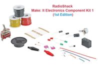 RadioShack 1st Ed Make: It Electronics Component Kit 1- No Case/power/breadboard