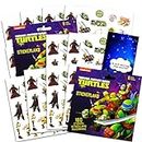 Teenage Mutant Ninja Turtles Stickers Party Favors - Bundle of 12 Sheets 240+ Stickers plus 2 Specialty Stickers