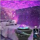 Clefairy Star Projector Galaxy Light Projector with Remote & Bluetooth Speaker, Multiple Colors Dynamic Projections Night Light Projector for Kids Adults Bedroom, Space Lights for Bedroom Decor
