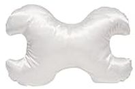Save My Face Le Grand White Satin Pillow by Original Save My Face