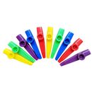 Plastic Kazoos Musical Instruments with Kazoo Flute Diaphragms for Gift,3293