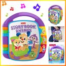 Musical Toys For Toddlers Girls Boys Baby Kids 1 2 3 Year Olds Storybook Rhymes