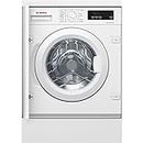 Bosch Home & Kitchen Appliances Bosch WIW28301GB Serie 6 Built-in Washing Machine with EcoSilence Drive, ActiveWater Plus & Reload Function, 8 kg capacity, 1400 rpm spin