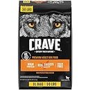 CRAVE Grain Free High Protein Adult Dry Dog Food, Chicken, 30 lb. Bag