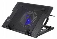 New 12-17 Inch Large Laptop Cooling Cool Pad Fans Cooler Cooling 2 USB LED 886