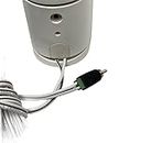 USAV Solutions Set of 5 Speaker Cable for Bose Lifestyle Acoustimass System - RCA to Bare Wire - White
