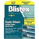 Blistex Regular Lip Balm Value Pack 3 count
