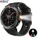 Smart Watch For Men, Smart Watch With Wireless Calling (answer/make Calls), Led Lighting, Outdoor Sports Watch With Weather Remote Photo Music Control Smartwatch For Iphone&android Phone