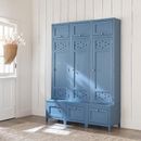 Set of 3 Alcott Entry Cabinets - White - Ballard Designs - Ballard Designs