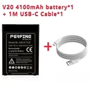 Perfine V20 LG Battery 4100 mAh BL-44E1F Replacement Battery For LG V20 Mobile Phone H915 H910 H990N