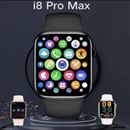 Reloj Inteligente I8 Pro Max, Función Multideporte Y Monitorización Cardiaca.