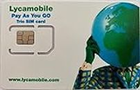 Lycamobile 5GB USA SIM-Karte Prepaid (inkl. Hawaii & Puerto Rico) - Mobile Daten 4G / LTE, Unbegrenzte Nationale & Internat. Anrufe + SMS (5GB für 30 Tage)