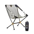 NEMO Moonlite Reclining Camp Chair | Portable Backpacking and Camping Chair with Adjustable and Foldable Options, Coriander
