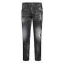 Dsquared2 Ripped Knee Wash Cool Guy Jeans in Schwarz