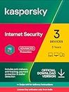 Kaspersky | Internet Security | 3 Devices | 3 Years | Email Delivery in 1 Hour - No CD