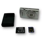 Canon PowerShot Elph 180 20MP 8x Zoom Digital Camera + Battery Charger & Battery