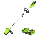 Greenworks 40V 15 inch String Trimmer STF310 with 2.5Ah Battery and Charger