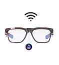 OhO sunshine 64GB WiFi Camera Glasses,Streaming Video-only & Photos from Glasses to App with Ultra Full HD Camera and Blue Light Blocking Lens