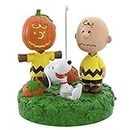 Hallmark Keepsake Halloween Ornament 2022, The Peanuts Gang Snoopy’s Scarecrow Shenanigans, Light and Sound