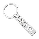 FUYOAL Couples Keychain I Love You More The End I Win Keyring Gifts for Boyfriend Girlfriend Husband Wife Keychains Gifts for Him Her Birthday Anniversary Valentine's Day