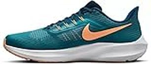 Nike Men's Sport Trail Running Shoe, Bright Spruce Lt Crimson Valerian Blue, 11
