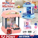 Up to 5pcs Mini Toy Claw Machine Arcade Game with LED Lights Music Xmas GIFT NEW
