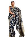Kanjeevaram Silk Pure Zari Saree With Exclusive Zari Weaving All Over The Saree With Running Pallu (NAVY BLUE)