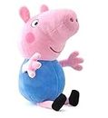THE MODERN TREND Peppa Pig Family Soft Toys For Girls Action & Toy Figure George Pig, For Kids Birthday Gift Multicolor Cartoon Corrector (George Pig)