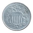 American Shield (1866-1883) 5-Cent Copper-Nickel Foreign Replica Commemorative Coin