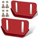boeray for 784-5580 784-5580-0637 MTD Parts Snow Thrower Slide Shoes Set with Bolt and Nut Red Pack of 2