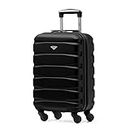 Flight Knight Lightweight 4 Wheel ABS Hard Case Suitcases Cabin & Hold Luggage Options Approved For Over 100 Airlines Including easyJet, British Airways, Ryanair, Virgin Atlantic, Emirates & Many More