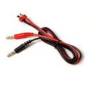 Venom Deans Male to Charger Adapter w/ 14 AWG Wire - Soft & Flexible Silicone - Fine Quality, Low Resistance - RC Vehicle Battery Charger Accessories