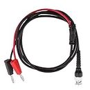 Optimuss BNC Q9 to Dual 4mm Stackable Banana Plug with Socket Test Leads Probe Cable