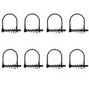 Highwild 8 Pack Silent Shaft Locking Pin with Spring - for Farm Lawn Garden - Hunting Stand Ladder Stands Safety