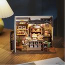 Rolife Minature Dollhouse DIY Handmade Bakery & Dessertes Building Kits for Gift