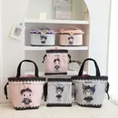 Sanrio Series Cosmetic Case Bundle Pocket Handbag Kawaii Kulomi Storage Bag My Melody Cute Bag