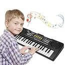 Docam Kids Piano Keyboard, 37 Key Electronic Keyboard Piano for Kids Musical Toys for 3 4 5 6 Year Old Girls Portable Music Piano Educational Learning Toys Birthday Gifts for Boys Girls Age 3-6