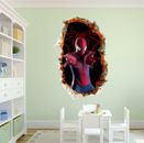 NEW 3D Spiderman Removable Wall Stickers FOR Kids Home Decal play room Decor USA