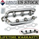 Stainless Steel Headers Manifold For 99-03 Ford 7.3L F-250 F350 F450 Powerstroke