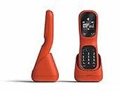 Telstra Colombo Telephone Cordless Phone, Coral Red