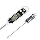 THEMISTO Digital LCD Cooking Food Meat Probe Kitchen BQB Thermometer Temperature Test Pen - Instant Read,Plastic, pack of 1