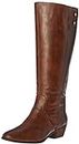 Dr. Scholl's Women s Brilliance Wide Calf Knee High Boot, Whiskey, 9.5 US