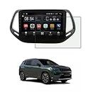 Scratchgard Jeep Compass Car infotainment System Touch Screen Car Display Navigation Anti-Glare Screen Protector, Matte Finish Car in-Dash Screen Guard Film For JEEP COMPASS