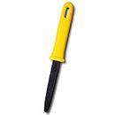 CANARY Corrugated Cardboard Cutter Dan Chan, Safety Box Cutter Knife [Non-Stick Fluorine Coating Blade], Made in Japan, Yellow (DC-190F-1)