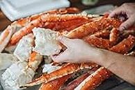Alaskan King Crab: Colossal Red King Crab Legs (6 LBS) - Overnight Shipping Monday-Thursday