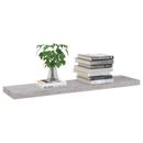 Ebern Designs Wall Shelf Floating Shelf Wall Mounted Display Shelf for Photo Frame, Metal in Gray | 39.4 W x 9.3 D in | Wayfair
